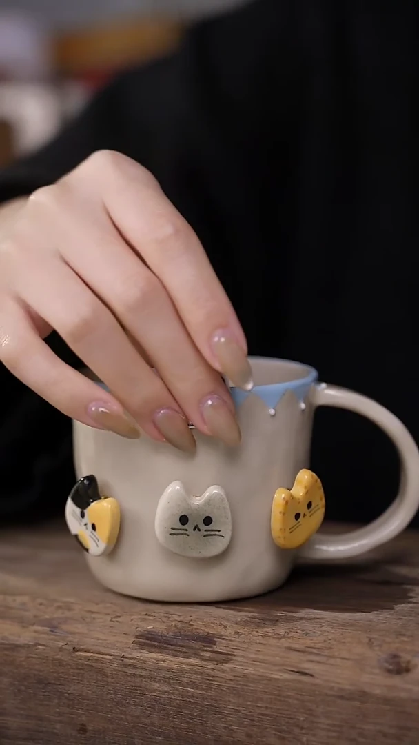 【闪购商品】瓷片福利！设计师款/猫猫转转杯
