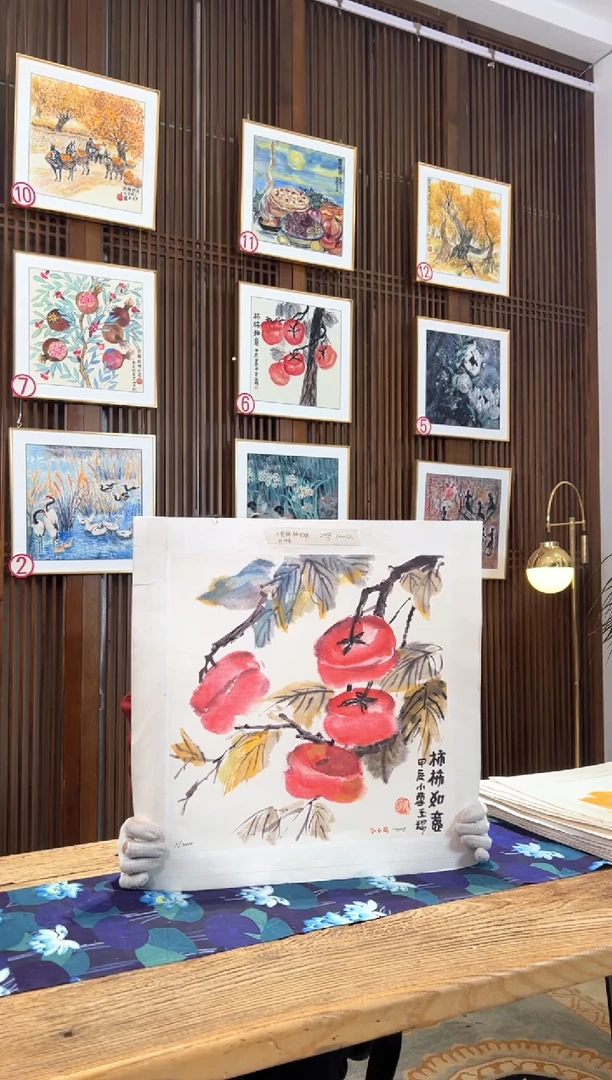 版画版画耿玉琨名章限量版画S