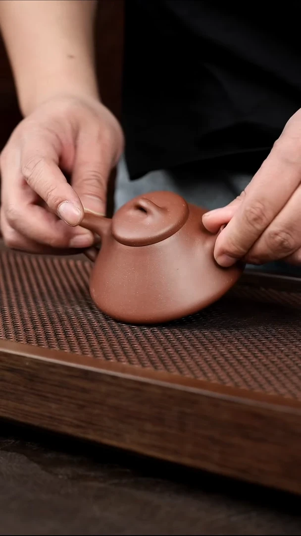 茶壶紫砂1-1石瓢