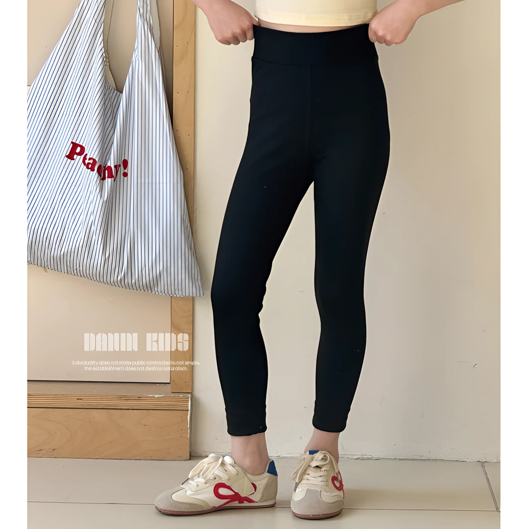 【嗒囜】女童25春季新款百搭小脚裤中大童松紧腰休闲弹力修身打底裤