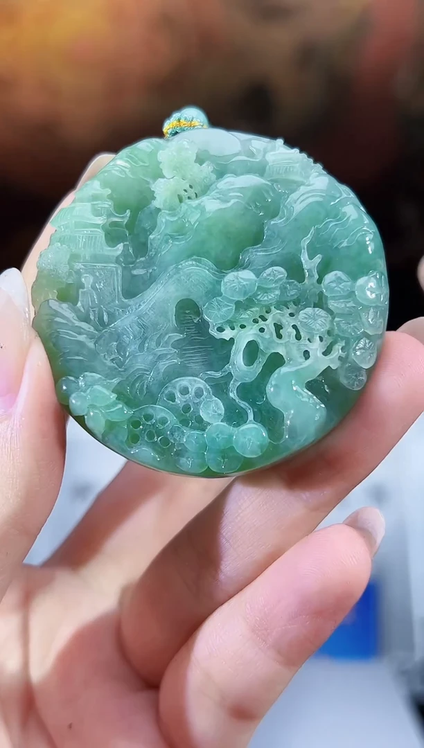 颈饰未镶嵌翡翠翡翠多样性发其一