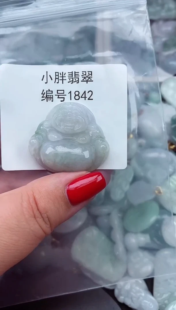 颈饰未镶嵌翡翠缅甸天然A货翡翠1742