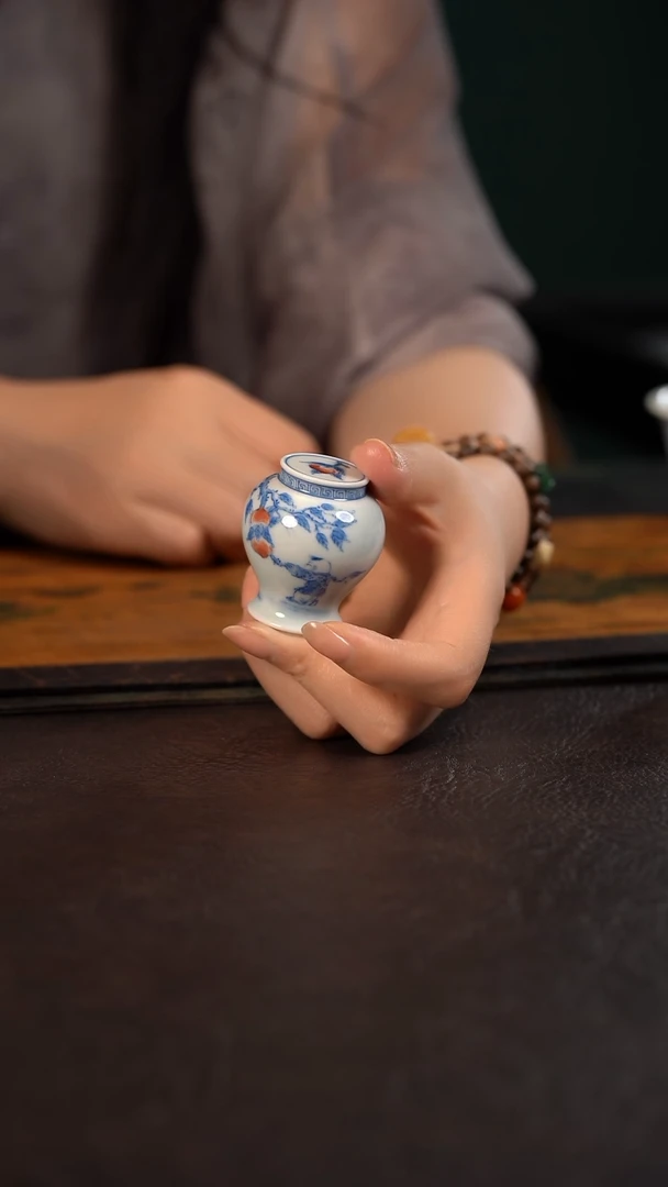 聚澜堂童子迎寿盖置