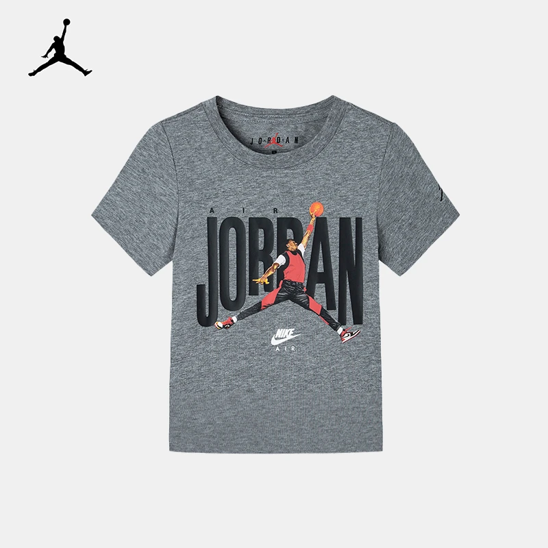 【ROOKIE旗舰】AIR JORDAN夏季休闲运动童装短袖男童时尚T恤7290
