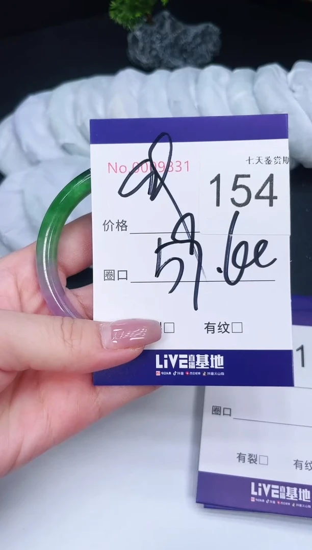 未镶嵌手镯翡翠154