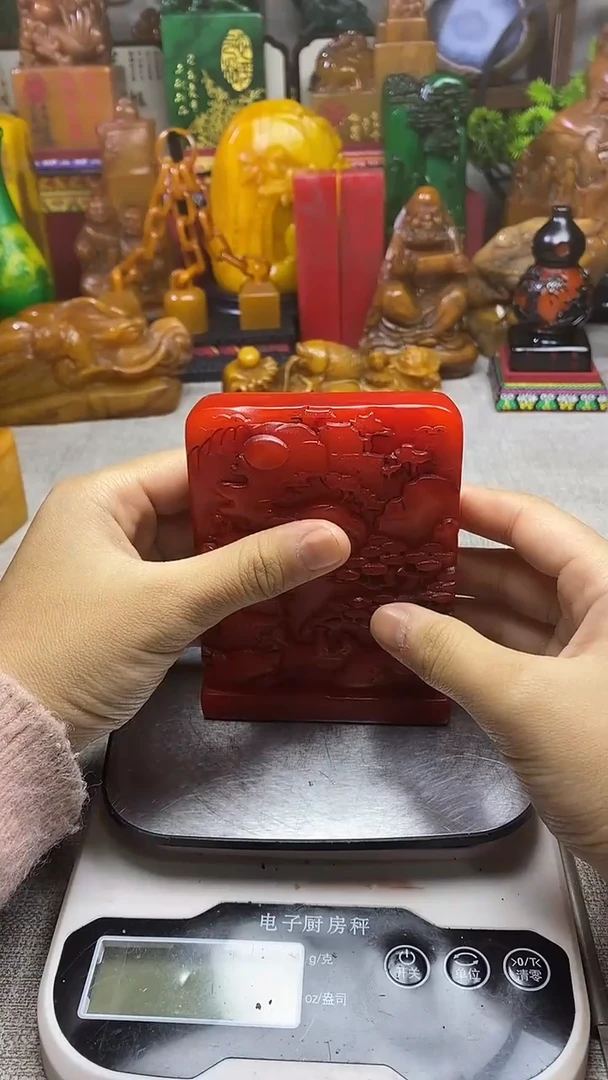 寿山石印石纯天然石料