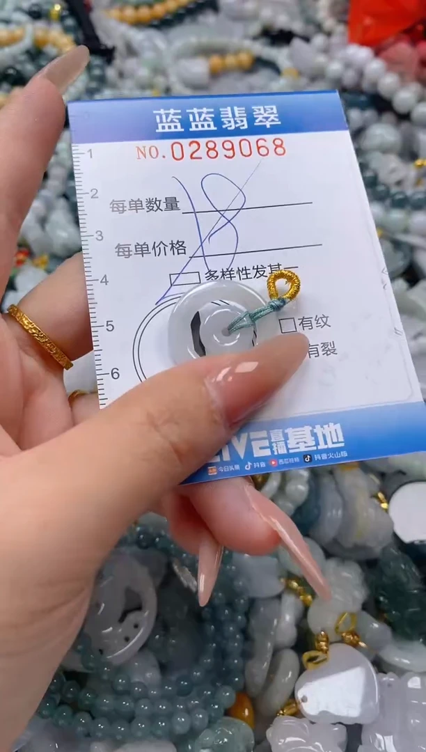 翡翠未镶嵌颈饰闪购0289068多样性发其一