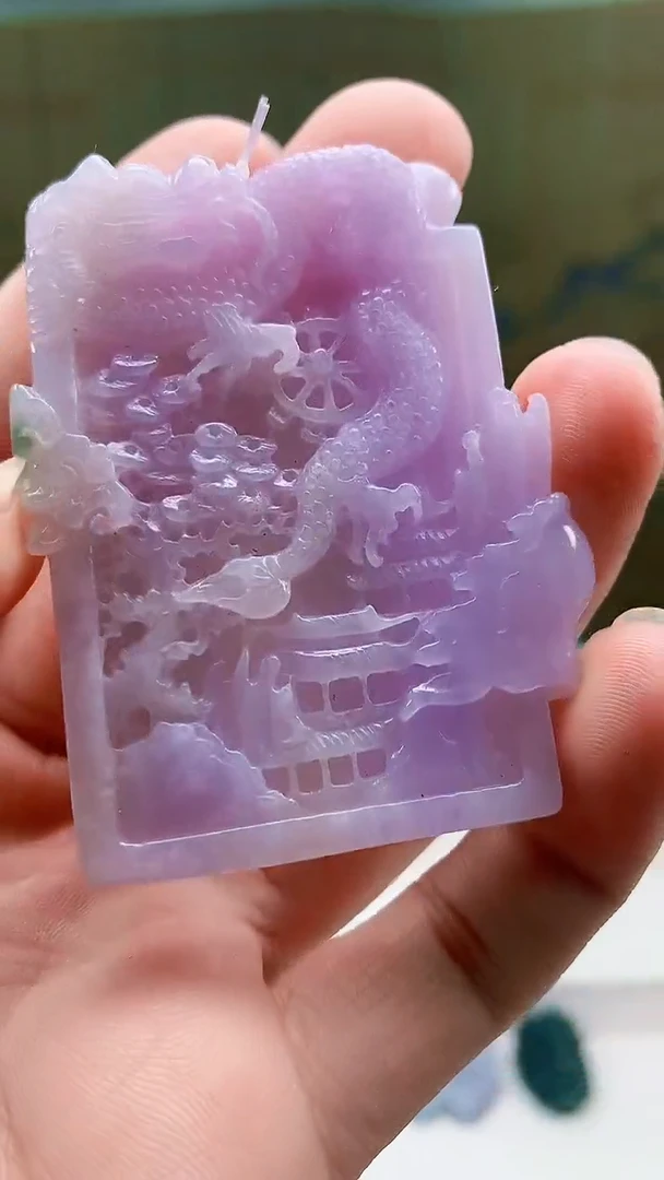 定制翡翠未镶嵌4868bb-毛货挂件29