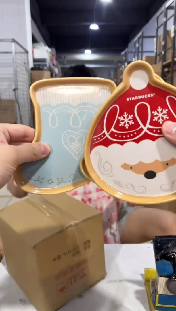 瓷片星爸爸蛋糕碟3件套