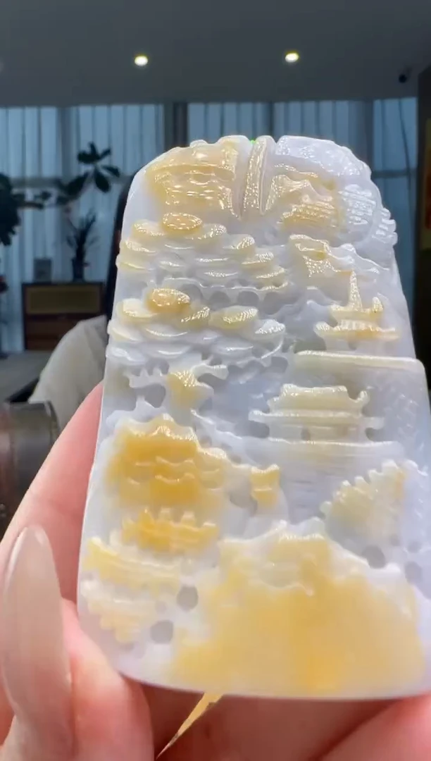 【闪购商品】翡翠颈饰未镶嵌YJ@@60B7J13555