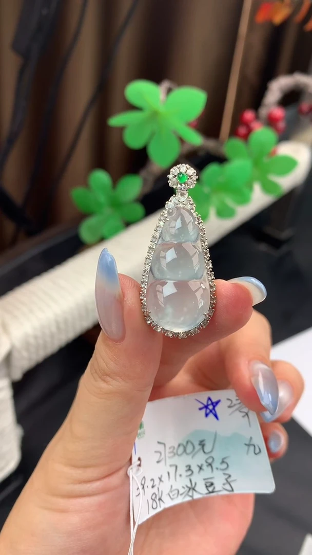 颈饰未镶嵌翡翠自带#送人#，联系客服核对地址~