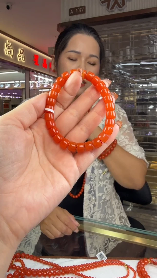 未镶嵌珠串南红玛瑙多样发其一/8/25081401580