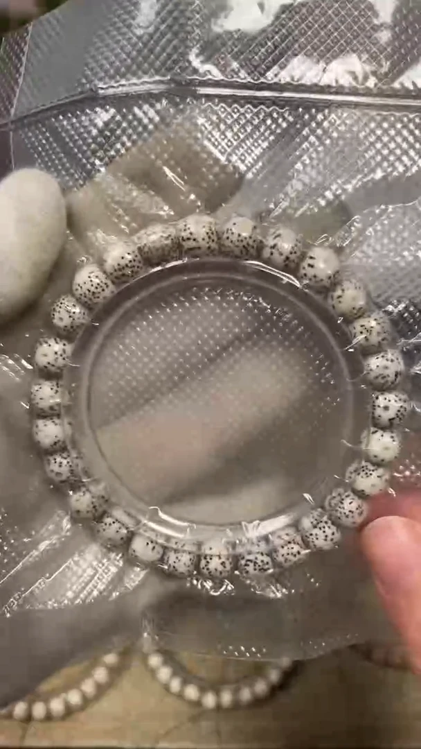 手串星月菩提原脂白顺白星月菩提手串