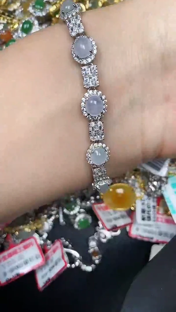 银S925镶嵌戒指翡翠2720