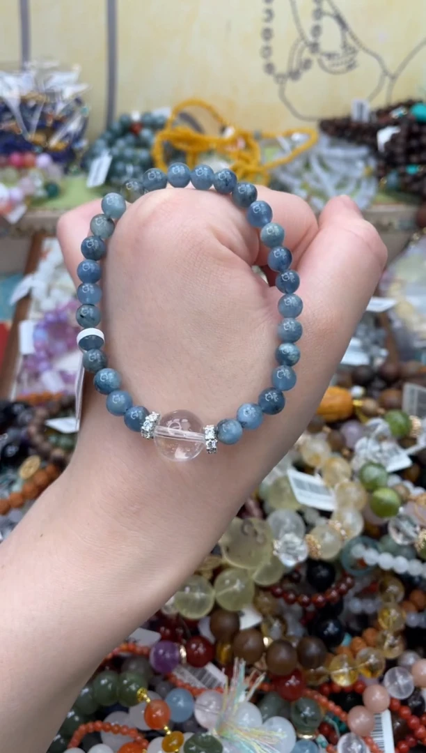 未镶嵌手链海蓝宝石369