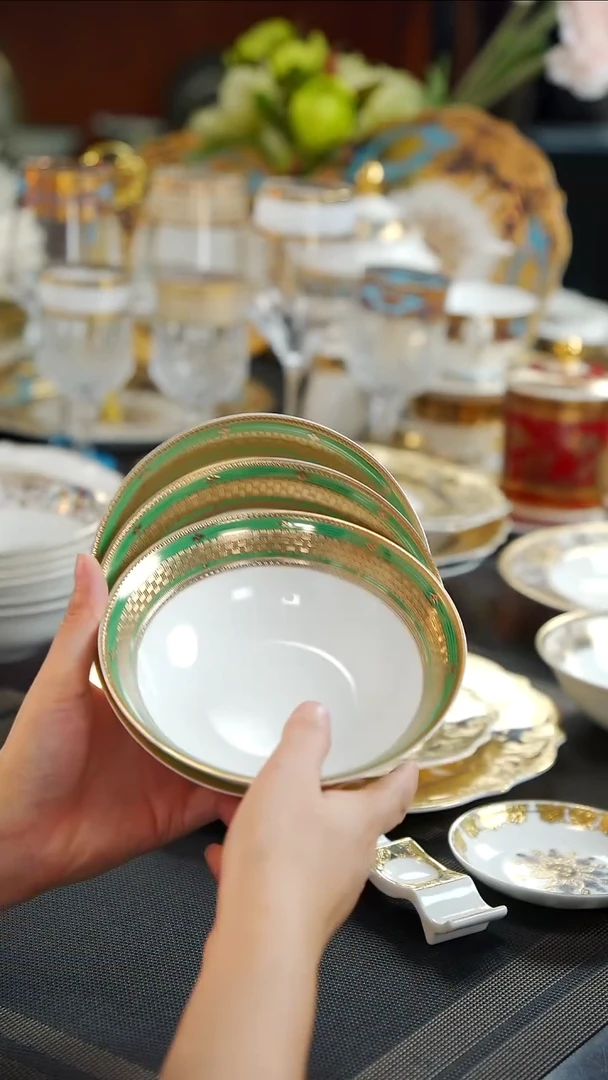 瓷片6寸水果碗3个福利款