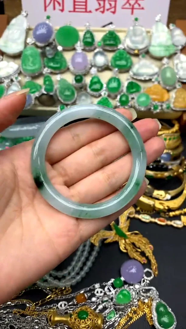 翡翠手镯未镶嵌544-中国好珍宝