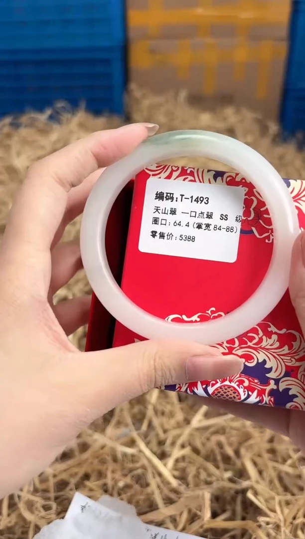 未镶嵌手镯石英质玉T-1493