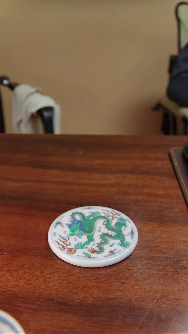 摆件瓷后**觉景德镇纯手工瓷器