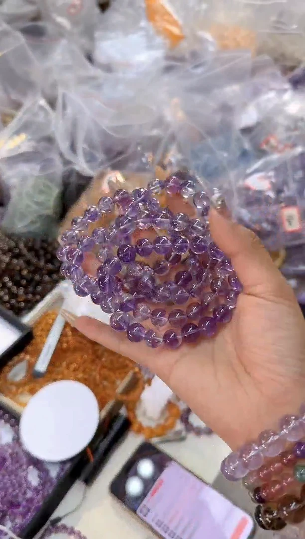 【闪购商品】水晶手串未镶嵌236/多样性发其一/卡10