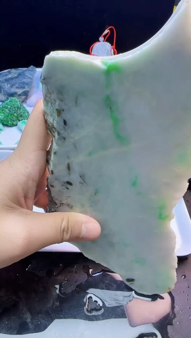 颈饰未镶嵌翡翠020天然A货翡翠