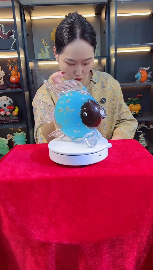 琉璃玖月花器花瓶O-早78