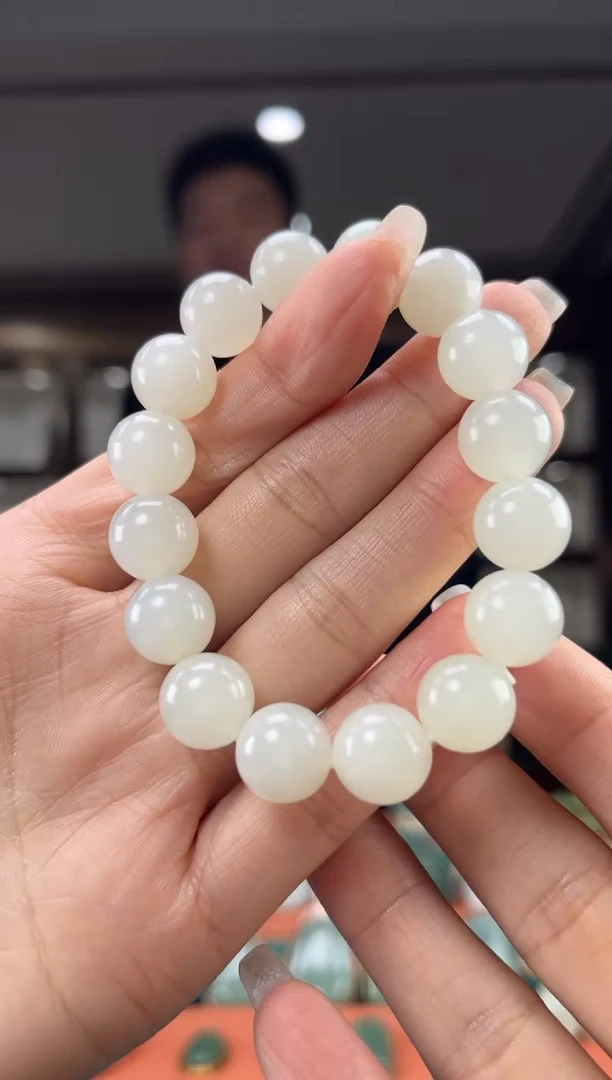 【闪购商品】和田玉颈饰未镶嵌佩佩12mm左右