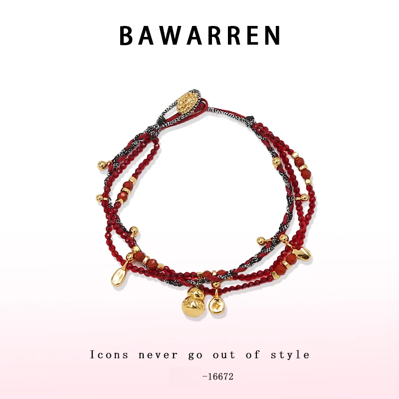 Bawarren 16671-【编制葫芦】气质简约手链