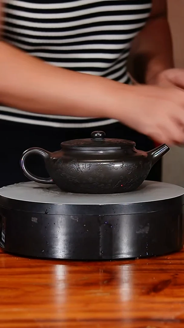 宜兴原矿紫砂壶茶壶350C
