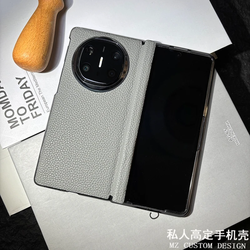 适用华为matex6手机壳手工定制男女新款高级防摔简约轻奢X5保护壳