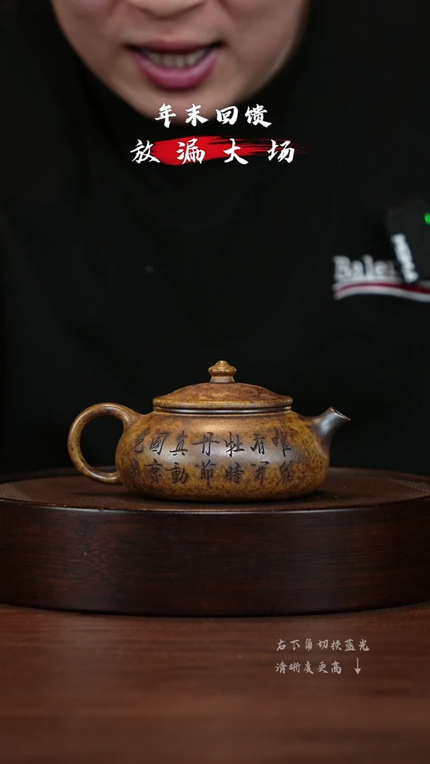 【闪购商品】紫砂茶壶宜兴紫砂壶h3884