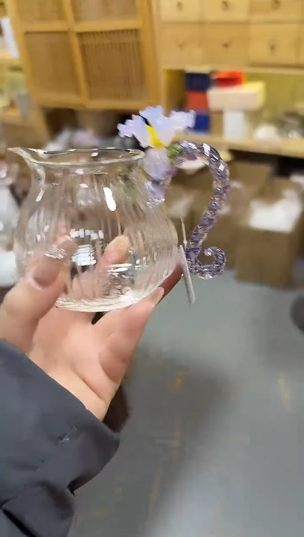 权璃记花器公道杯