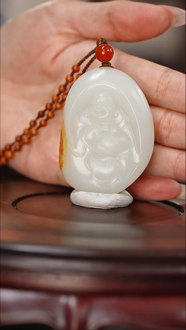 未镶嵌和田玉挂件蔷*和田玉