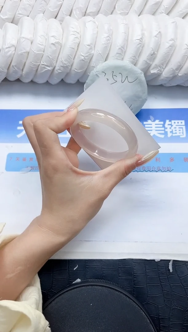 石英质玉手镯未镶嵌203-55.5