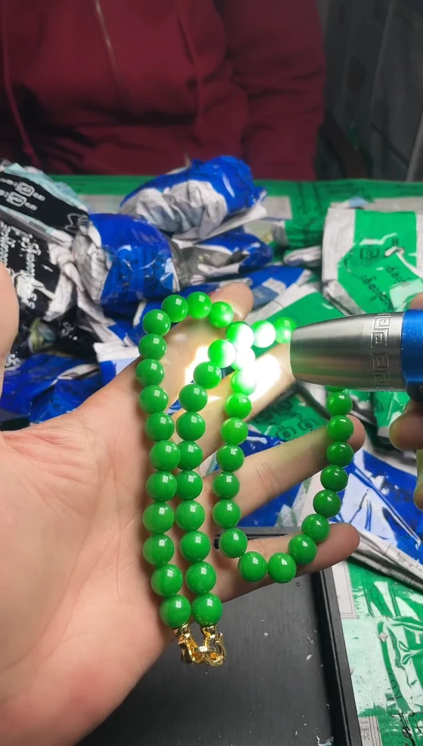 强子收货--所见即所得--多样性发货--FH1070绿色珠串