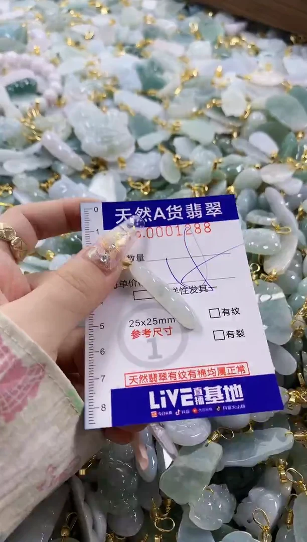 颈饰未镶嵌翡翠天然A货翡翠