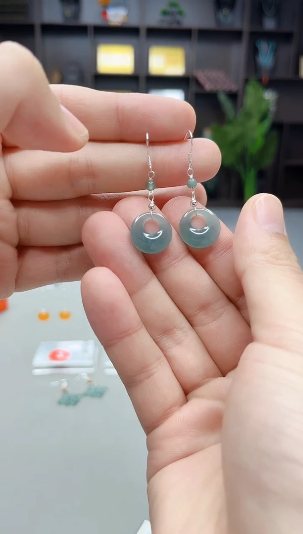 未镶嵌翡翠耳饰X14