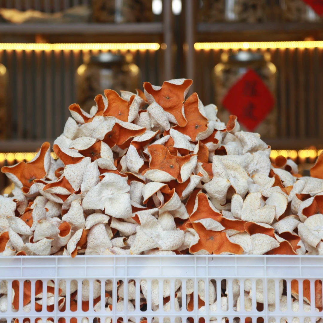 【逍遥子推荐】新会陈皮 2024 东甲大方冲冬后大红皮陈皮茶产地直销