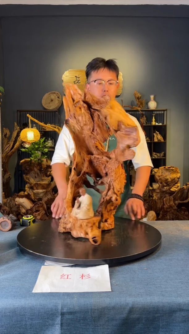 木卢师傅根艺作品（不包含人物摆件）
