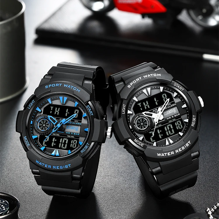 手表男款学生初中高中学生专用住校运动青少年潮流男生防摔电子表