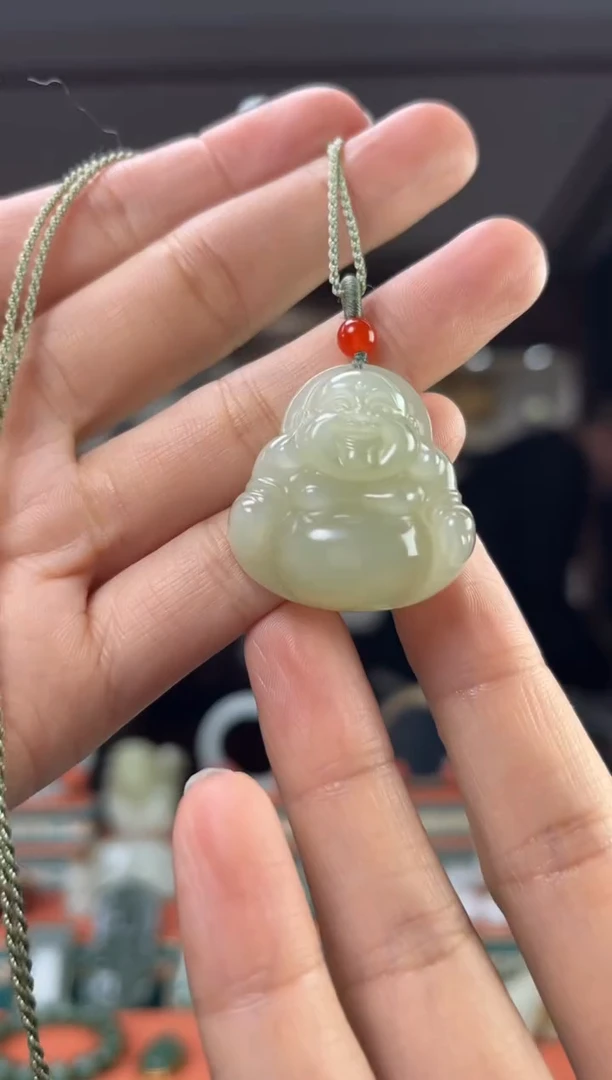 【闪购商品】和田玉颈饰未镶嵌佩佩30mm左右