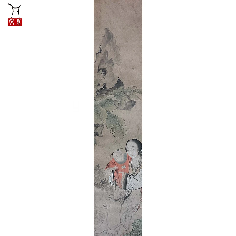 X 1001人物立轴33x135/4平尺