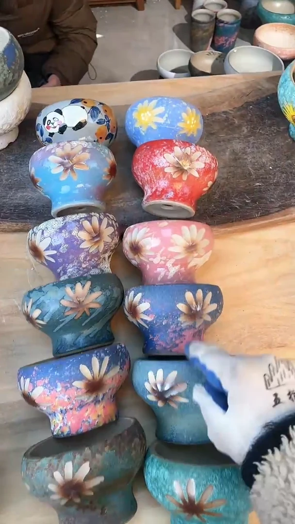 【闪购商品】摆件19-111口10高8  十二个