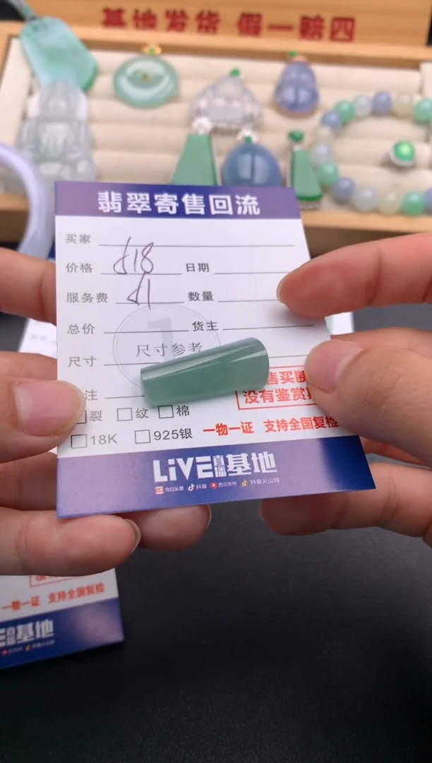 颈饰未镶嵌翡翠10145888