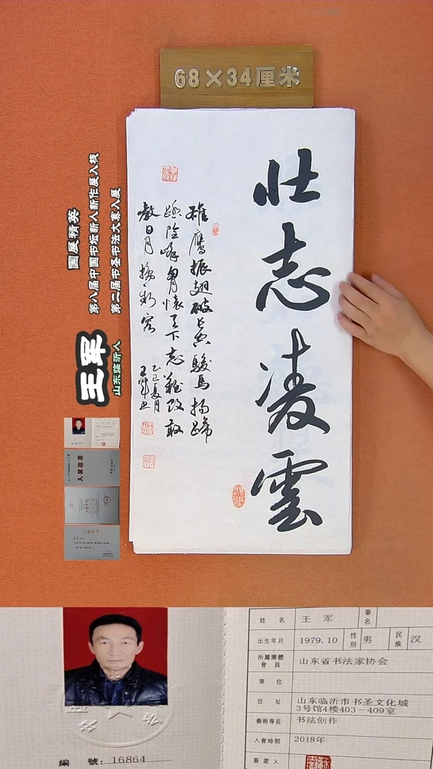 书法64R王军书法作品