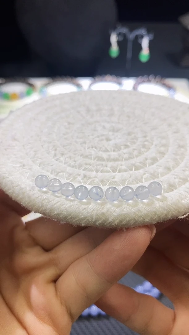 未镶嵌挂件翡翠椿专属链接团购买断9颗卡5mm