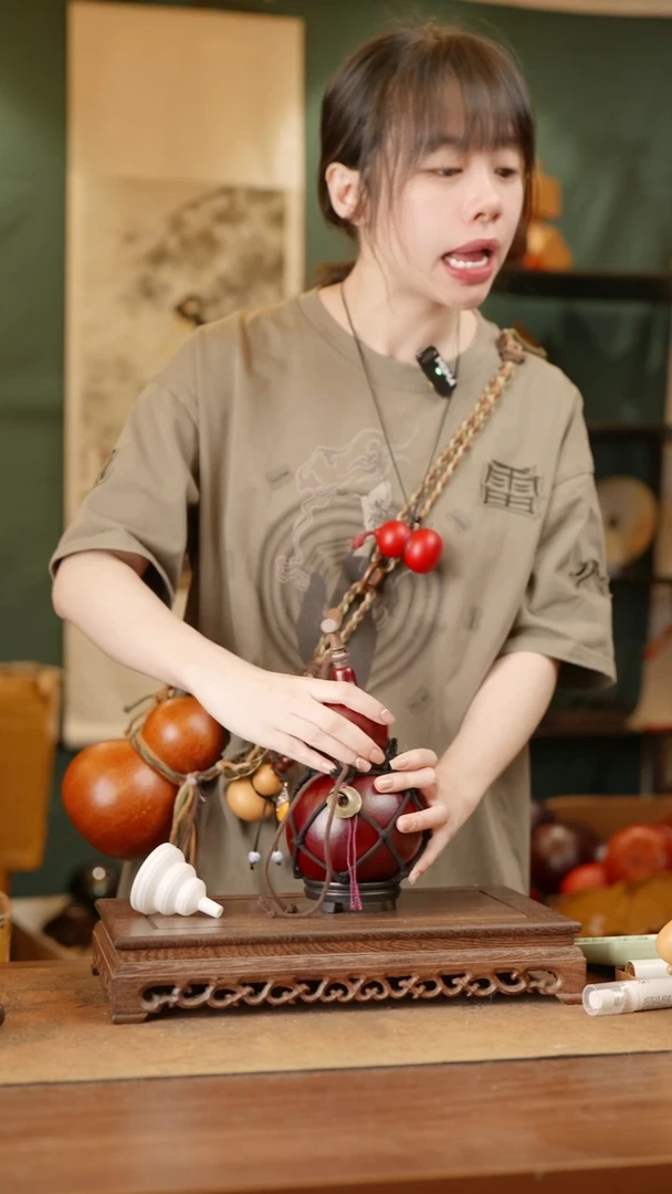 10号精品天然大漆酒葫芦一物一拍~