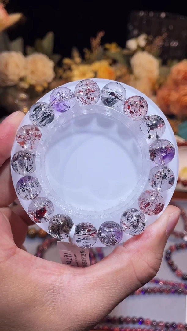 未镶嵌手链水晶彩毒液超七11m+