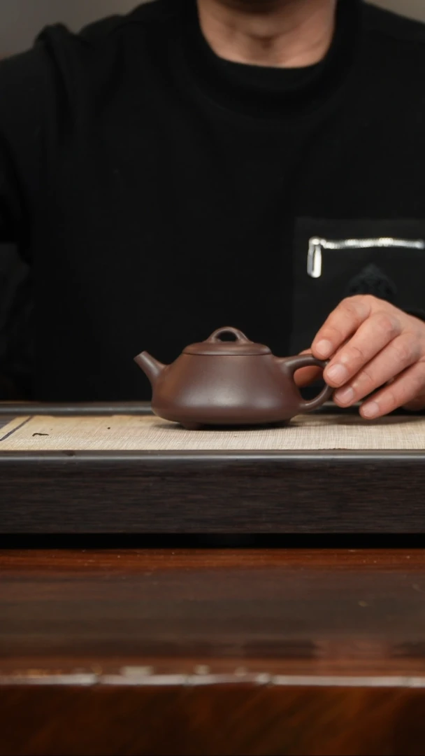 【闪购商品】紫砂茶壶紫泥东瓢