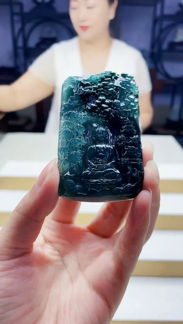 定制翡翠未镶嵌毛货08200185